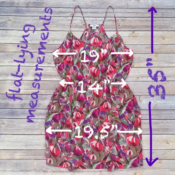 Colorful silk floral dress - Picture 8 of 8